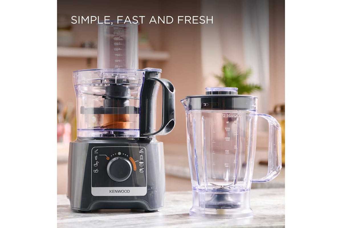 Kenwood Multipro Compact Food Processor & Blender | FDP31.170GY |  Slate Grey-8
