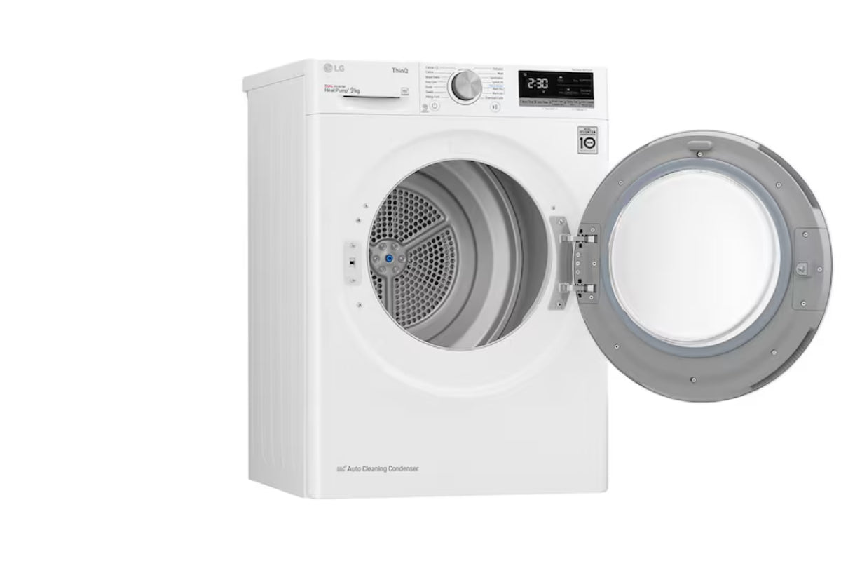 LG Series 4 9kg Dual Inverter Heat Pump Tumble Dryer | FDV709W-13
