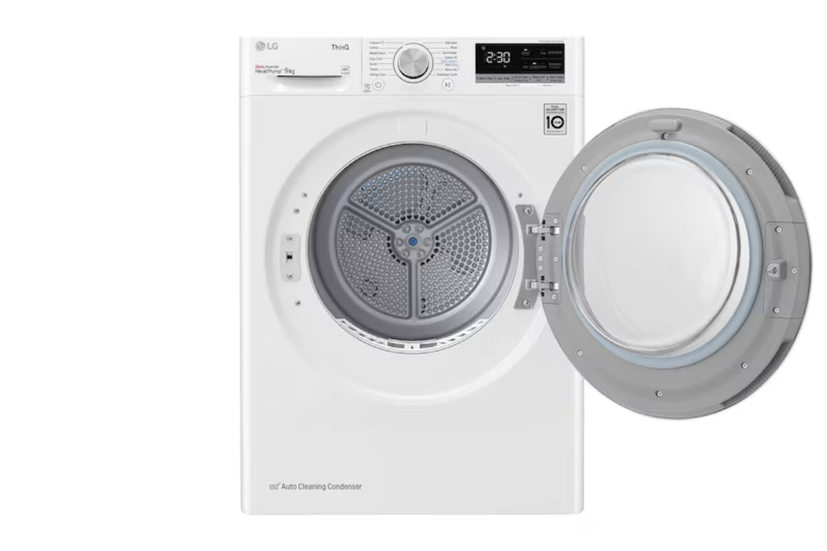 LG Series 4 9kg Dual Inverter Heat Pump Tumble Dryer | FDV709W-4
