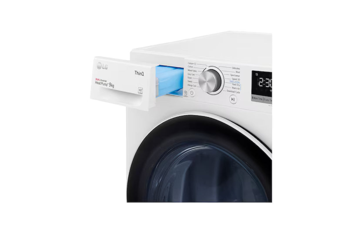 LG Series 4 9kg Dual Inverter Heat Pump Tumble Dryer | FDV709W-7