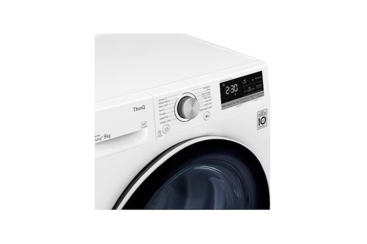 LG Series 4 9kg Dual Inverter Heat Pump Tumble Dryer | FDV709W-8