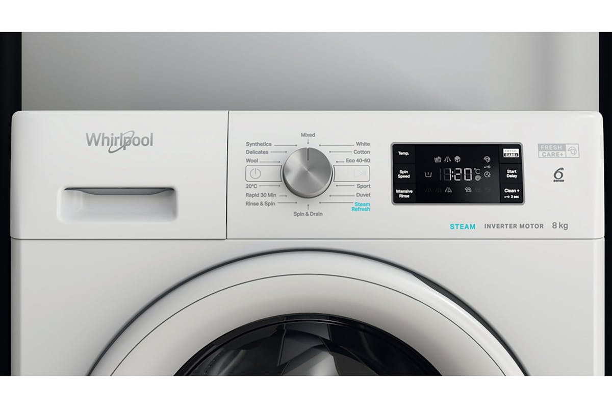 Whirlpool 8kg Freestanding Washing Machine | FFB8469WVUK-4