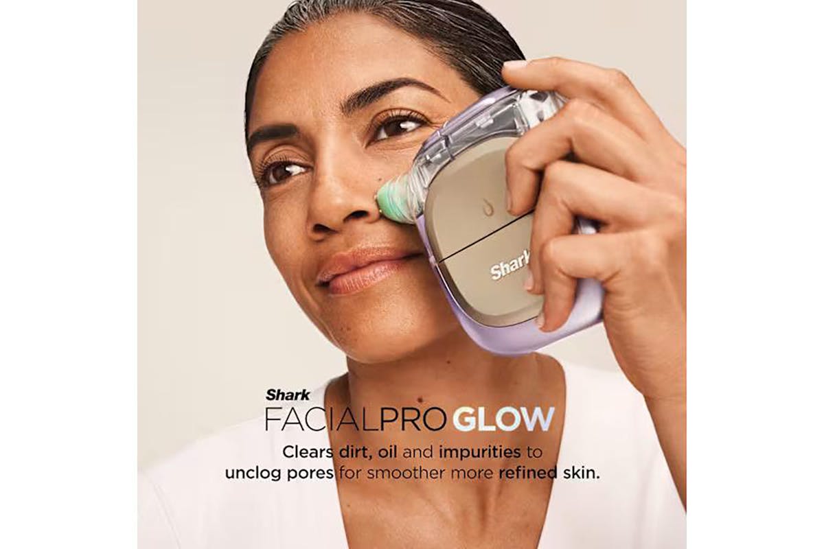 Shark FacialPro Glow Glow-Boosting At-Home Facial System | Spa Purple-4