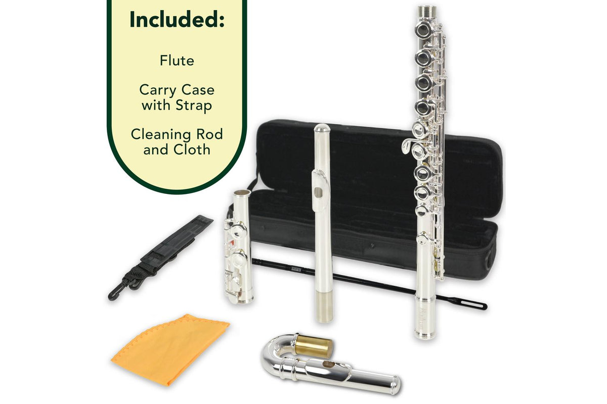 Montreux Sonata Student Curved Head Flute-2