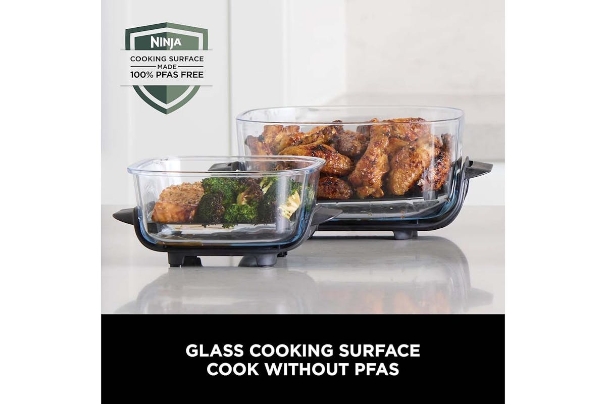 Ninja Crispi 4-in-1 Portable Glass Air Fryer | FN101UKST | Stone-11