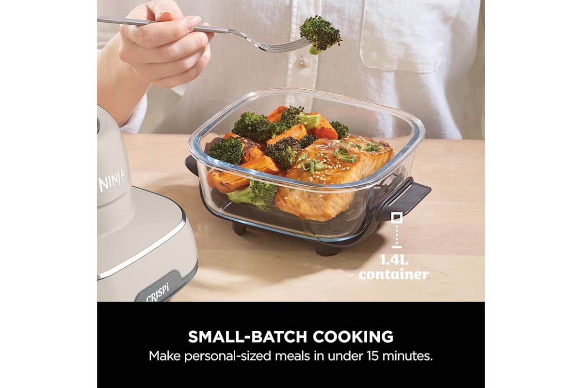 Ninja Crispi 4-in-1 Portable Glass Air Fryer | FN101UKST | Stone-6