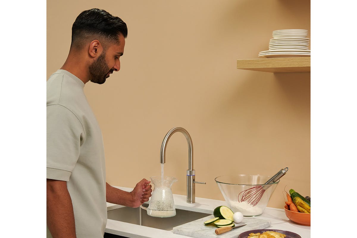 Quooker Fusion Round Tap | Stainless Steel | FNRSST-10