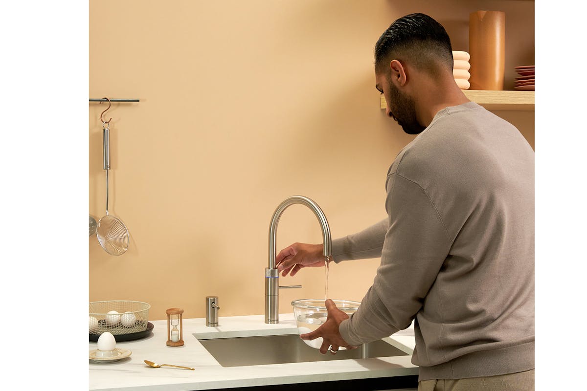 Quooker Fusion Round Tap | Stainless Steel | FNRSST-13