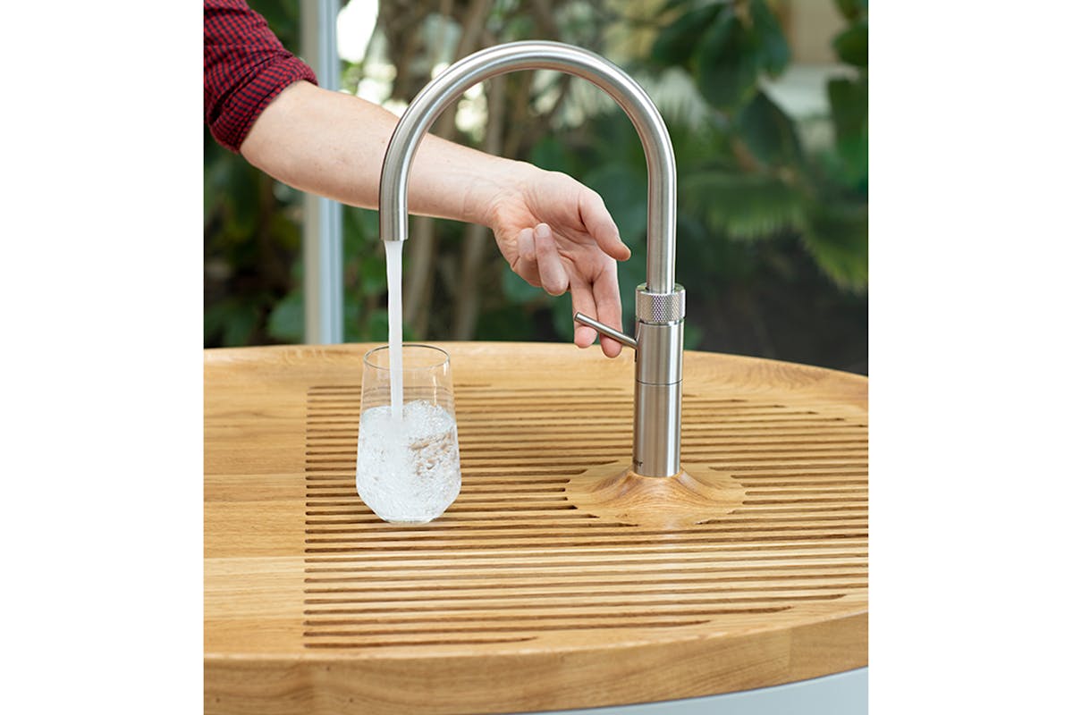 Quooker Fusion Round Tap | Stainless Steel | FNRSST-15