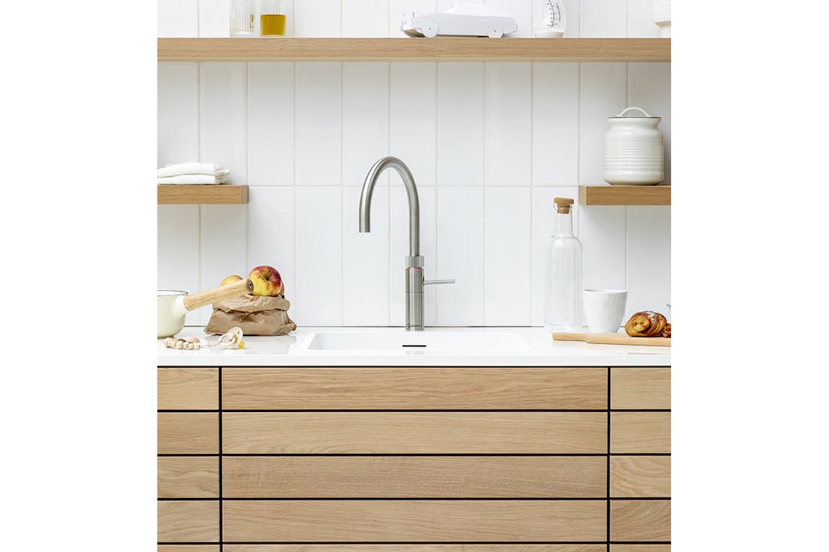 Quooker Fusion Round Tap | Stainless Steel | FNRSST-3