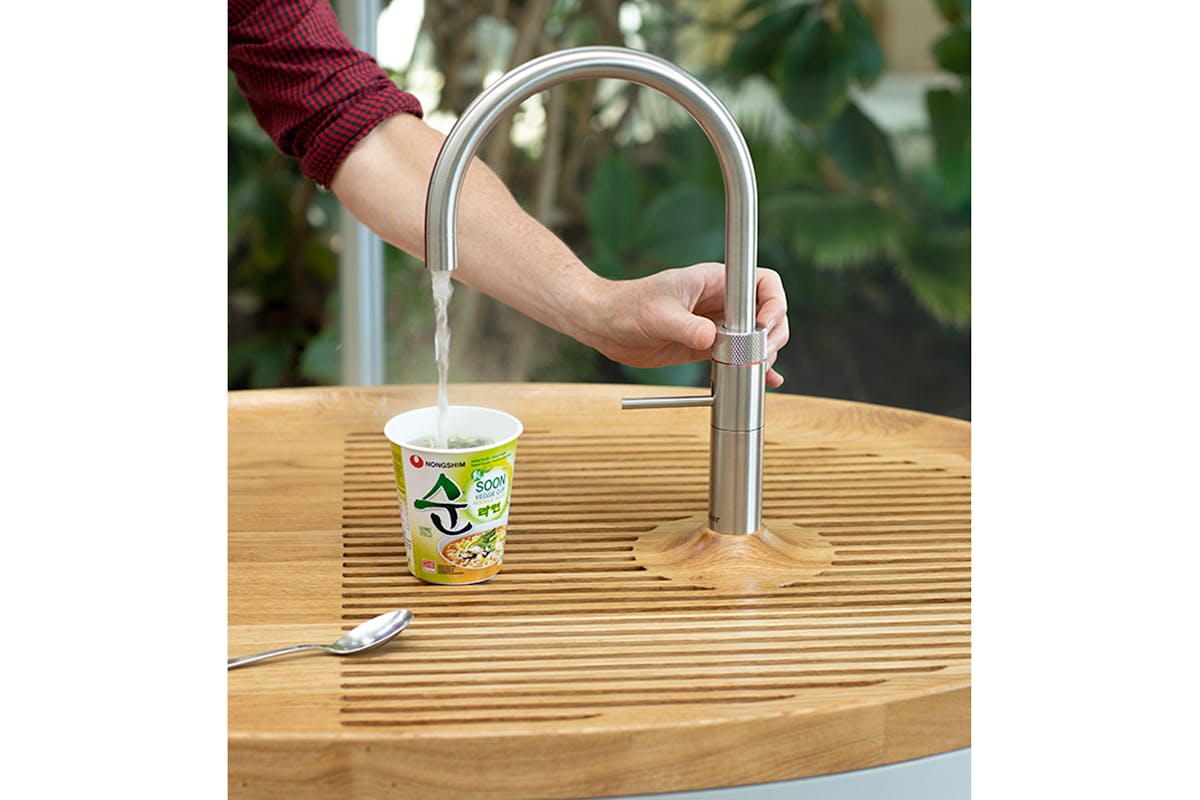 Quooker Fusion Round Tap | Stainless Steel | FNRSST-6