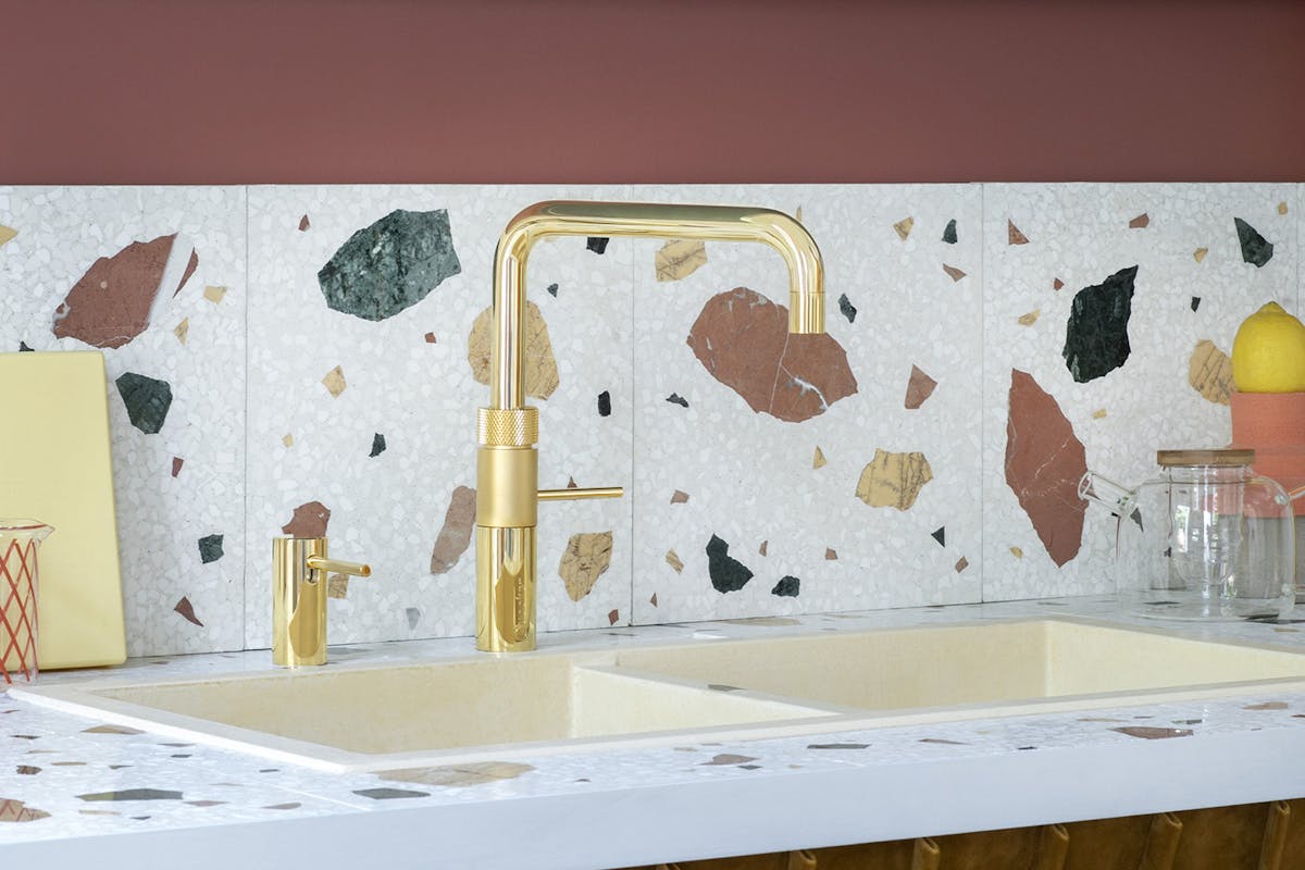 Quooker Fusion Square Tap | Gold | FNSGLD-5