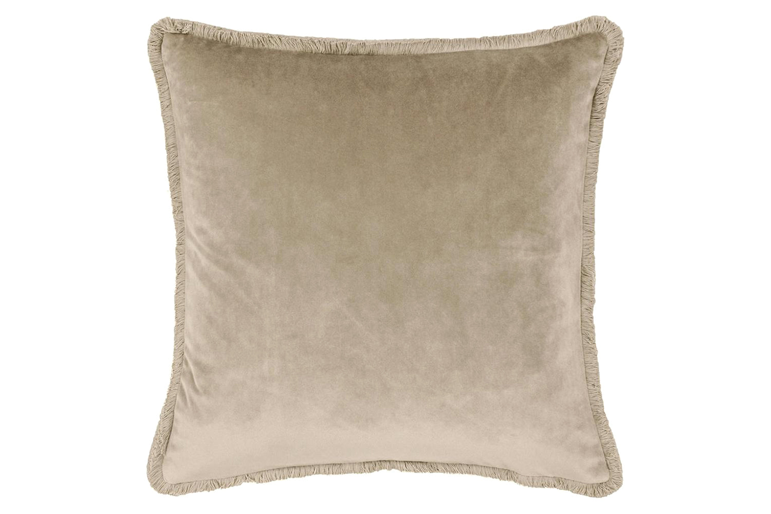 Freya Feather Cushion | Taupe | 45 x 45 cm
