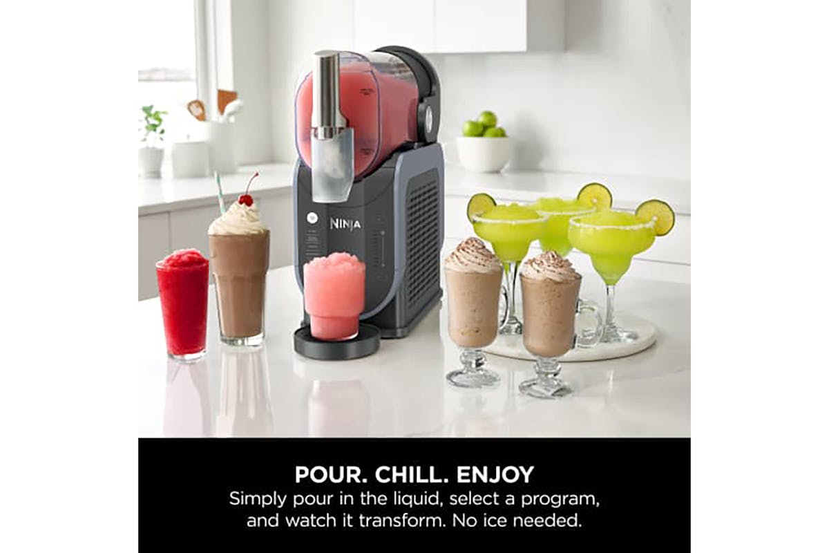 Ninja Slushi Frozen Drink Maker | FS301UK | Arctic Blue/Grey-2