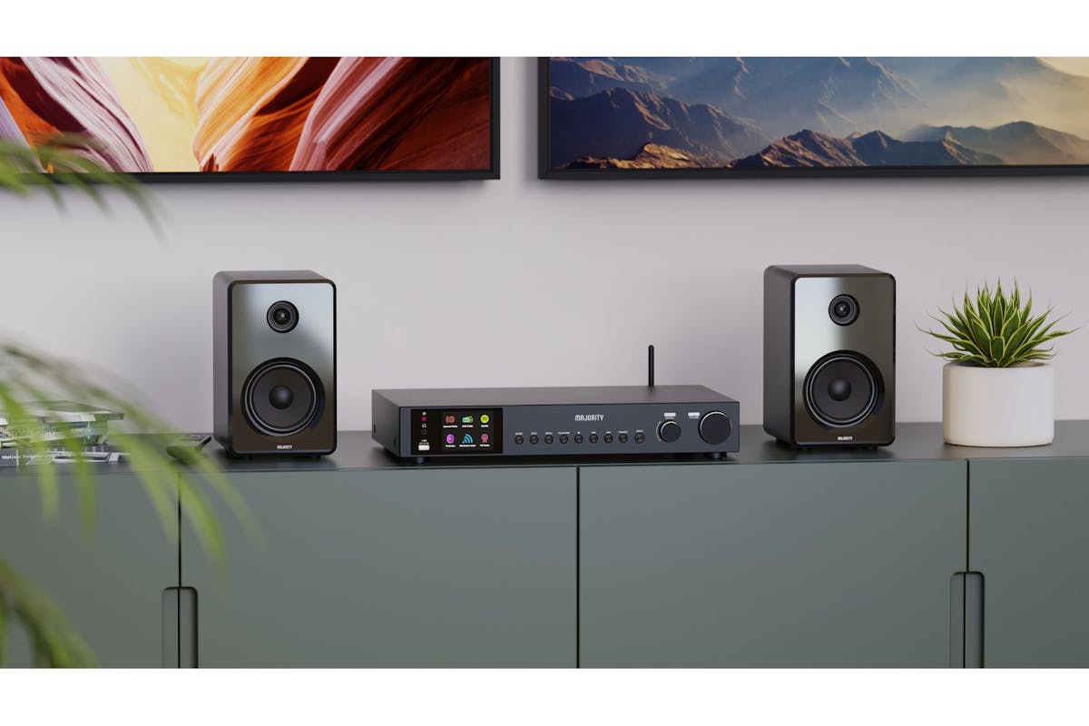 Majority Fitzwilliam 2024 Internet Radio Tuner & Music System | FTZADTBLK2-4