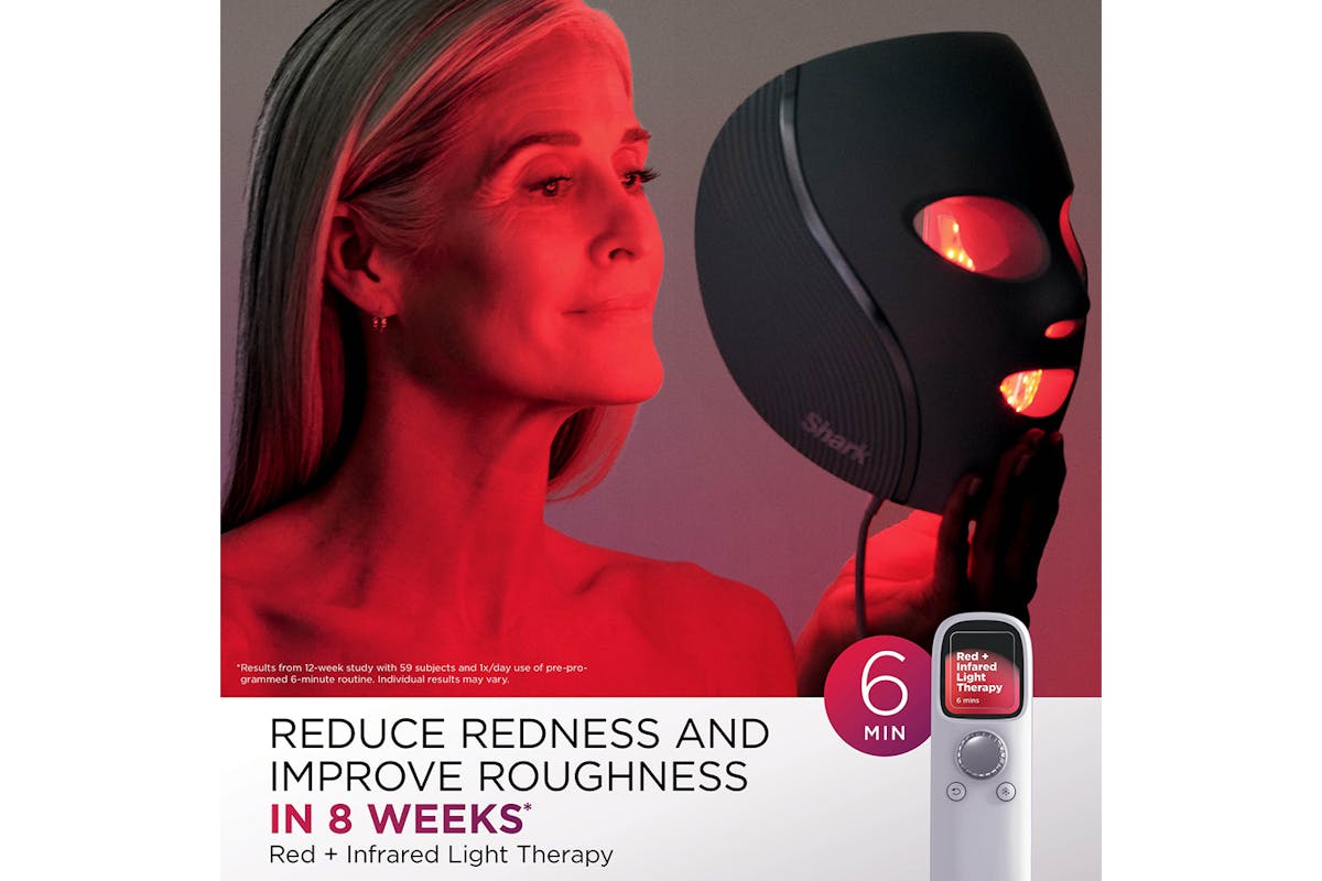 Shark CryoGlow Under Eye Cooling LED Mask | FW312IEPL-3