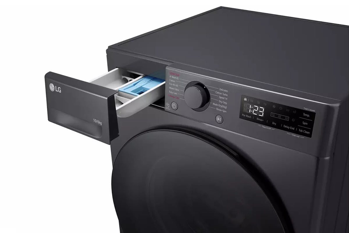 LG Series 4 AI Direct Drive™ 10 kg Washer Dryer | FWY606GBLN1-4