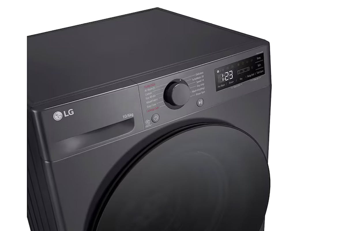 LG Series 4 10kg Washer / 6kg Dryer Freestanding Washer Dryer | FWY706GBTN1-10