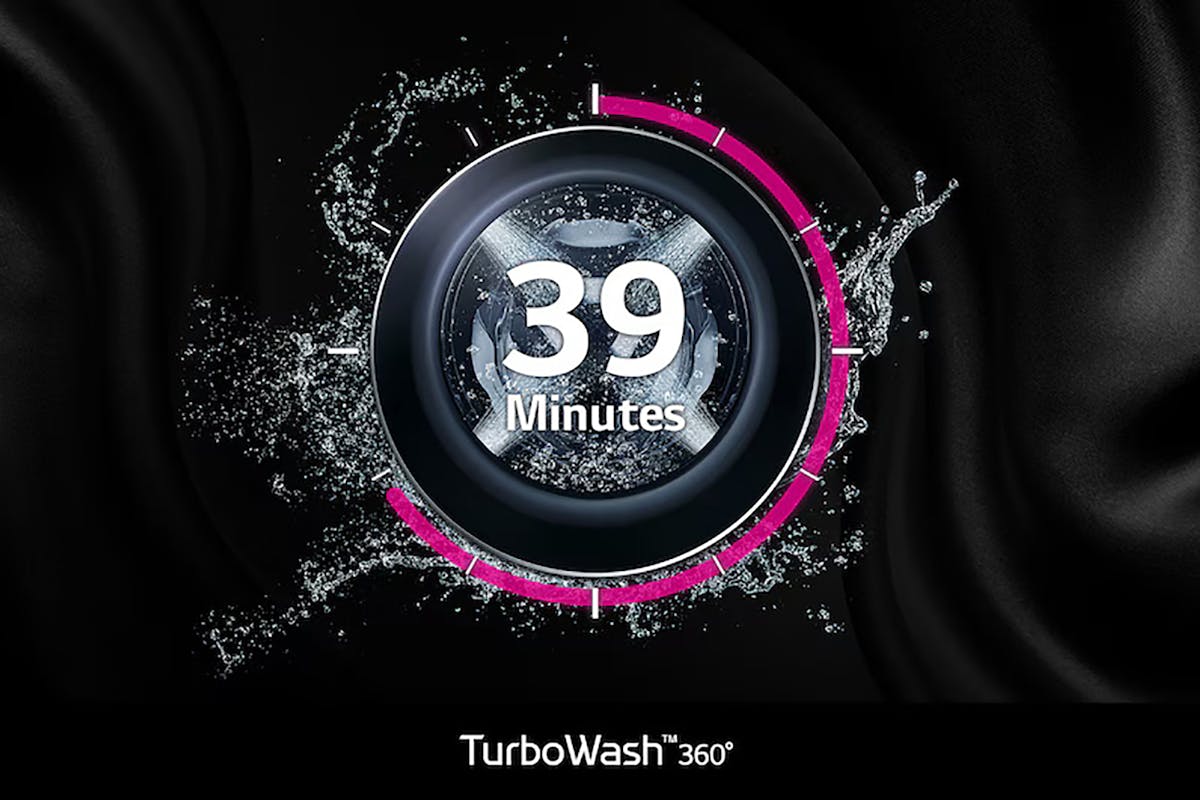 LG Series 4 10kg Washer / 6kg Dryer Freestanding Washer Dryer | FWY706GBTN1-8