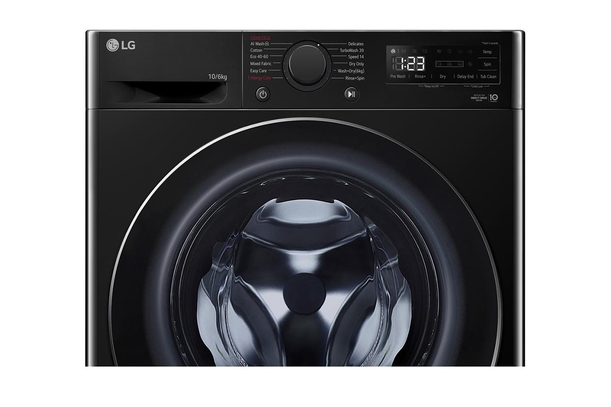 LG Series 4 Pro 10kg Washer / 6kg Dryer Freestanging Washer Dryer | FWY706NCTN1-10