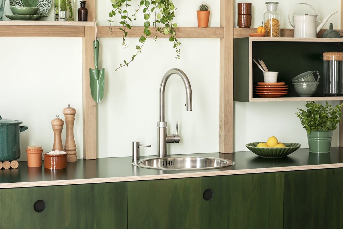 Quooker Flex Round Tap | Stainless Steel | FXRSST-5