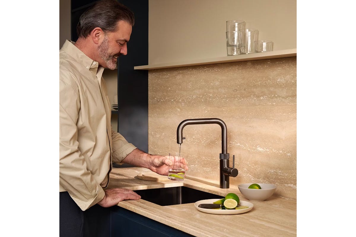 Quooker Flex Square Tap | Gunmetal | FXSGME-7