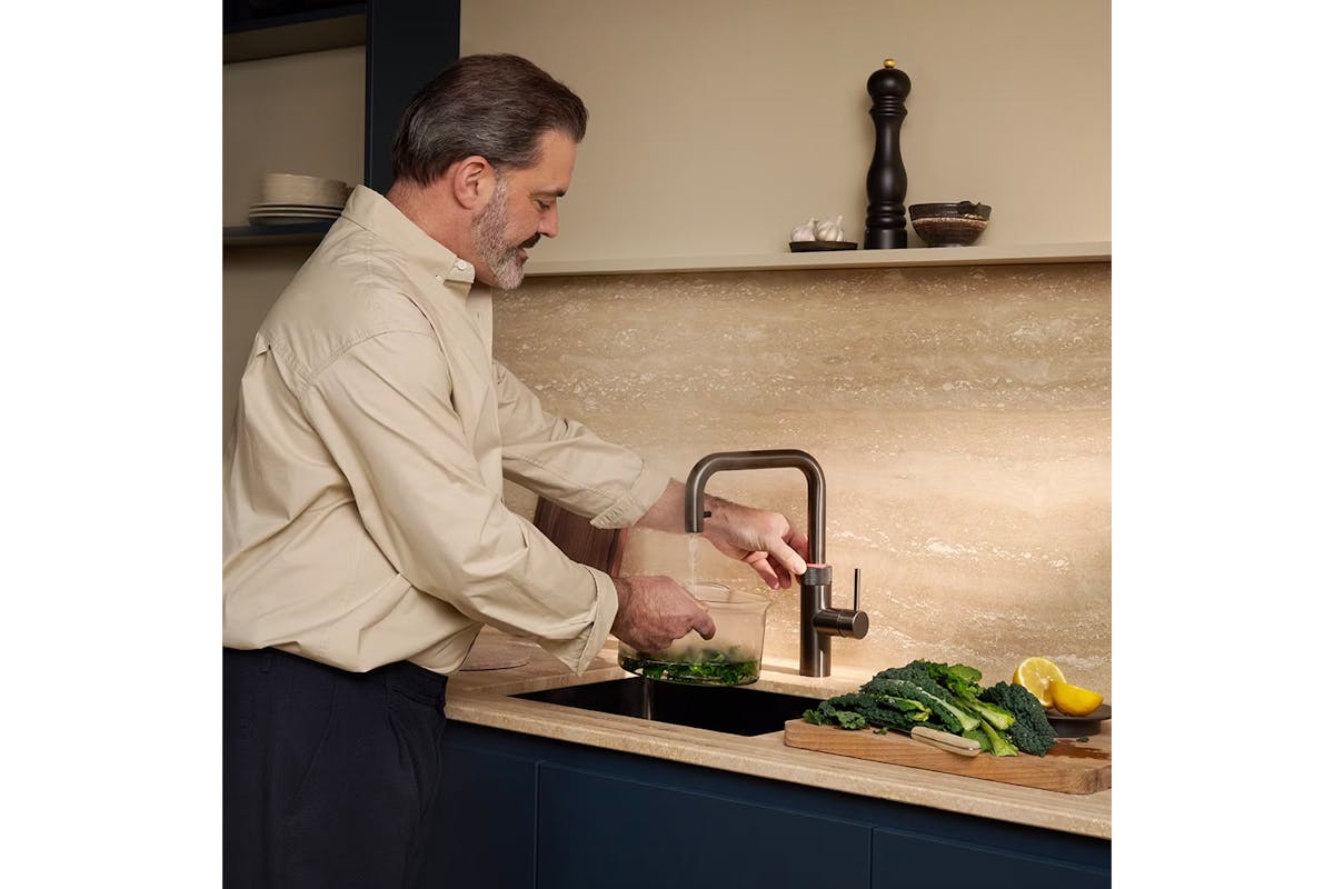Quooker Flex Square Tap | Gunmetal | FXSGME-2