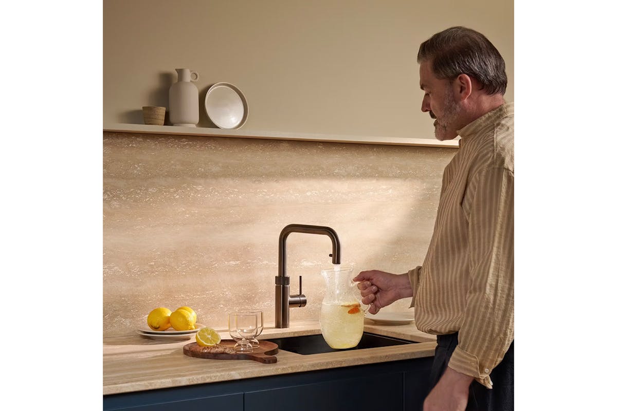 Quooker Flex Square Tap | Gunmetal | FXSGME-8