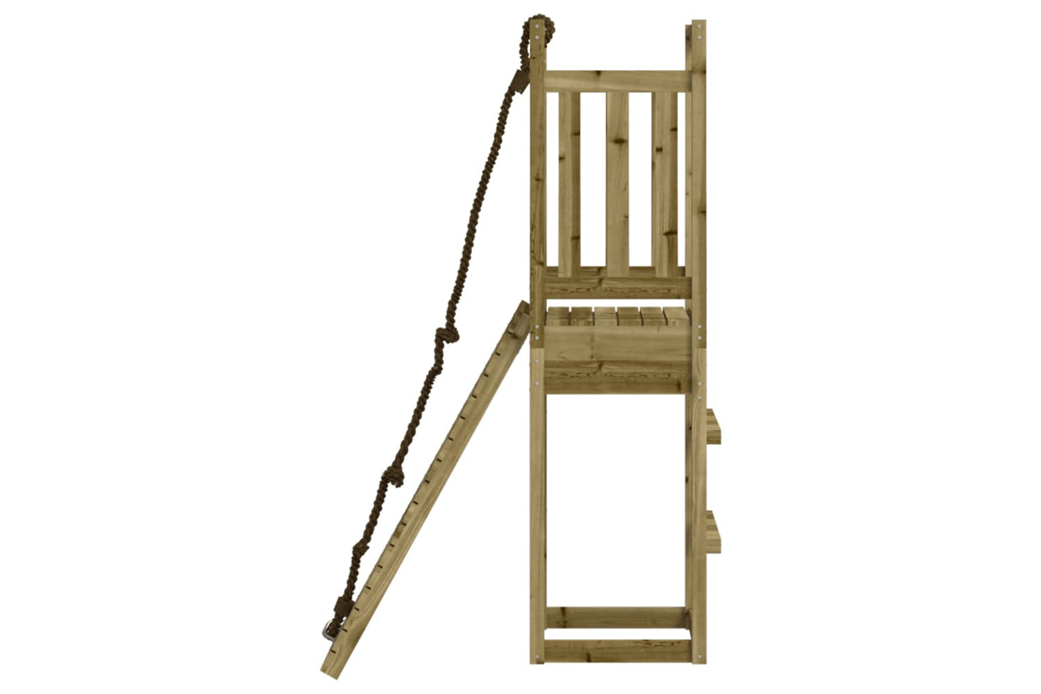 Vidaxl 3155947 Playhouse With Climbing Wall Impregnated Wood Pine-5