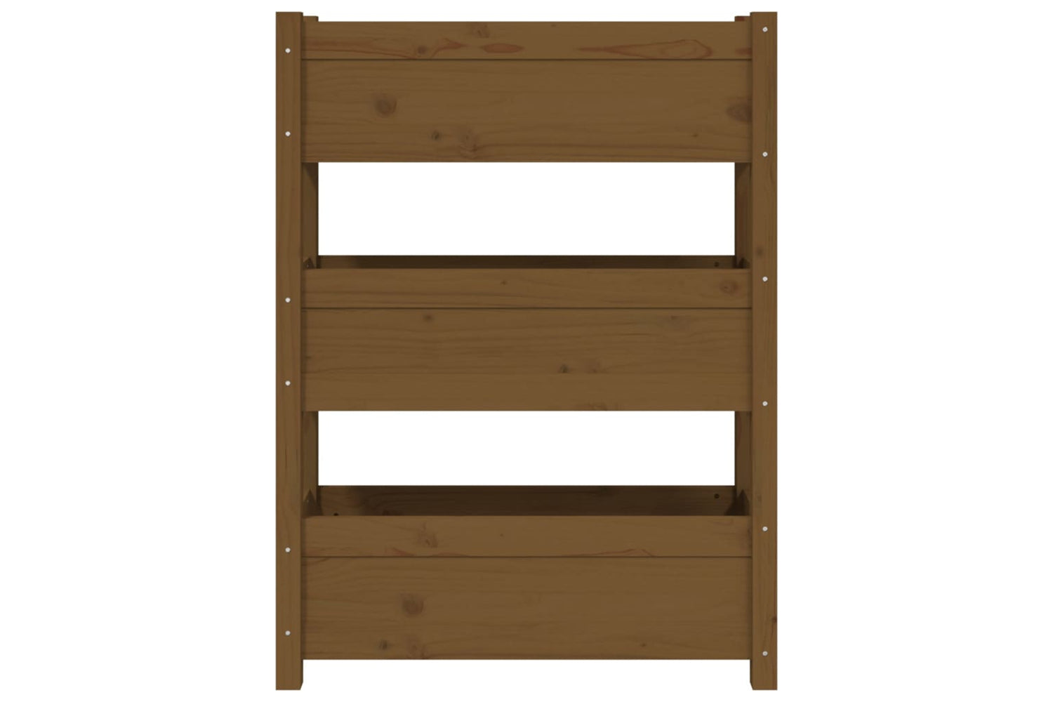 vidaXL 823937 Planter Honey Brown 77x25x104.5cm Solid Wood Pine-4