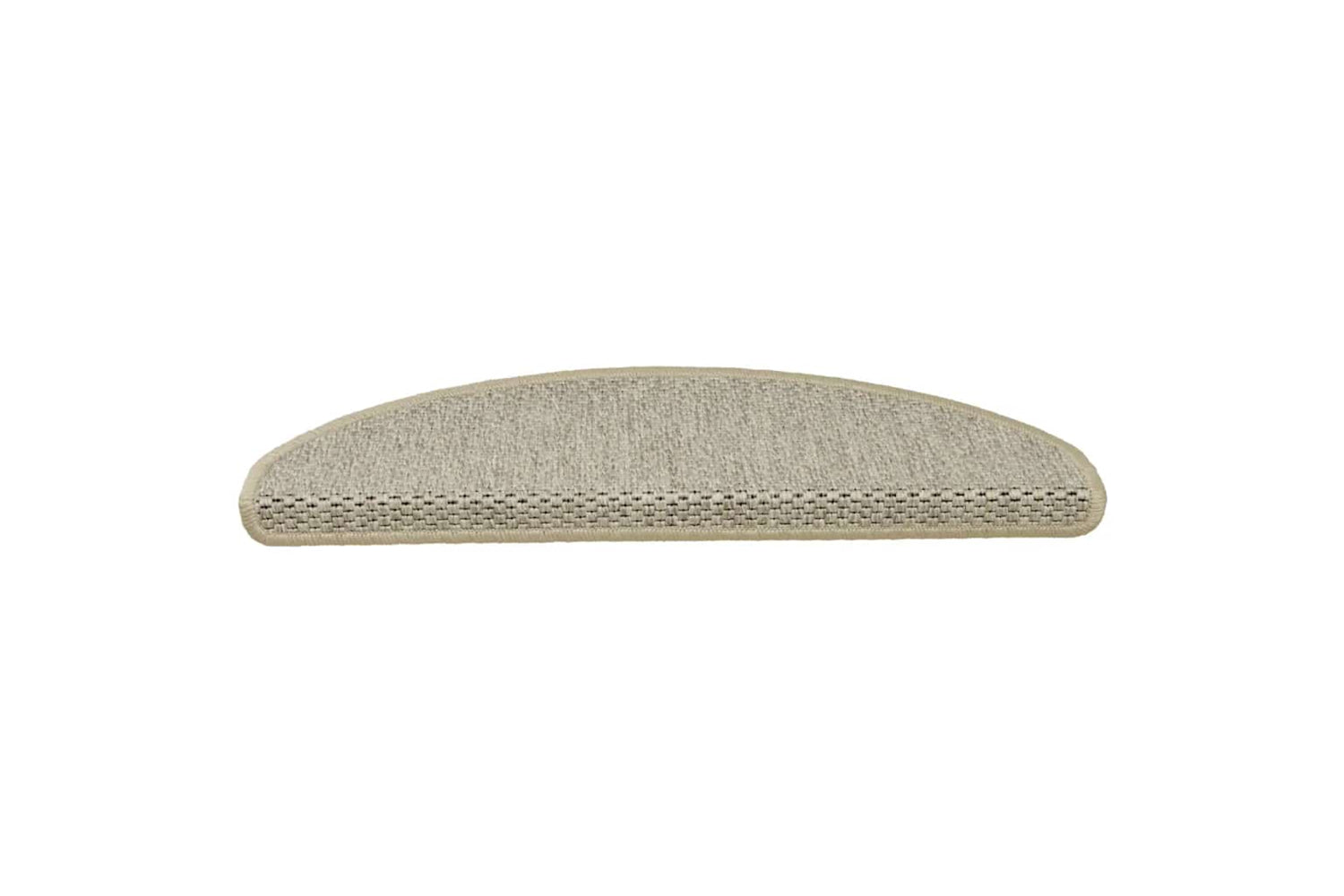 vidaXL 326875 Stair Mats Self-adhesive Sisal-look 15 Pcs 65x21x4cm Grey-3