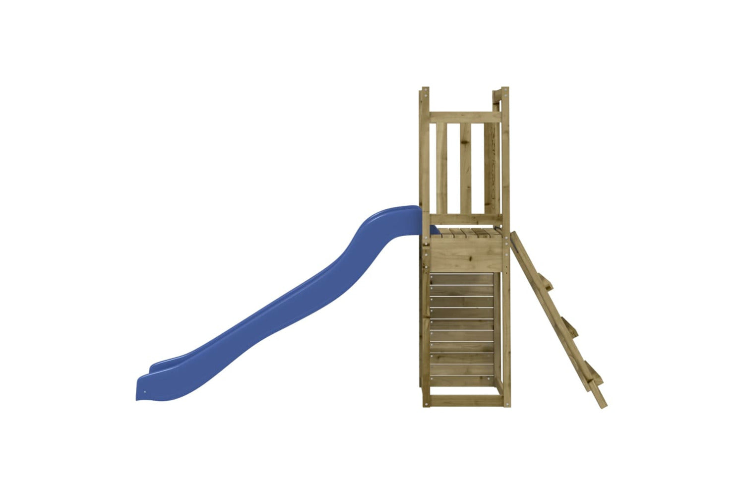 Vidaxl 3155914 Playhouse With Slide Rockwall Impregnated Wood Pine-6