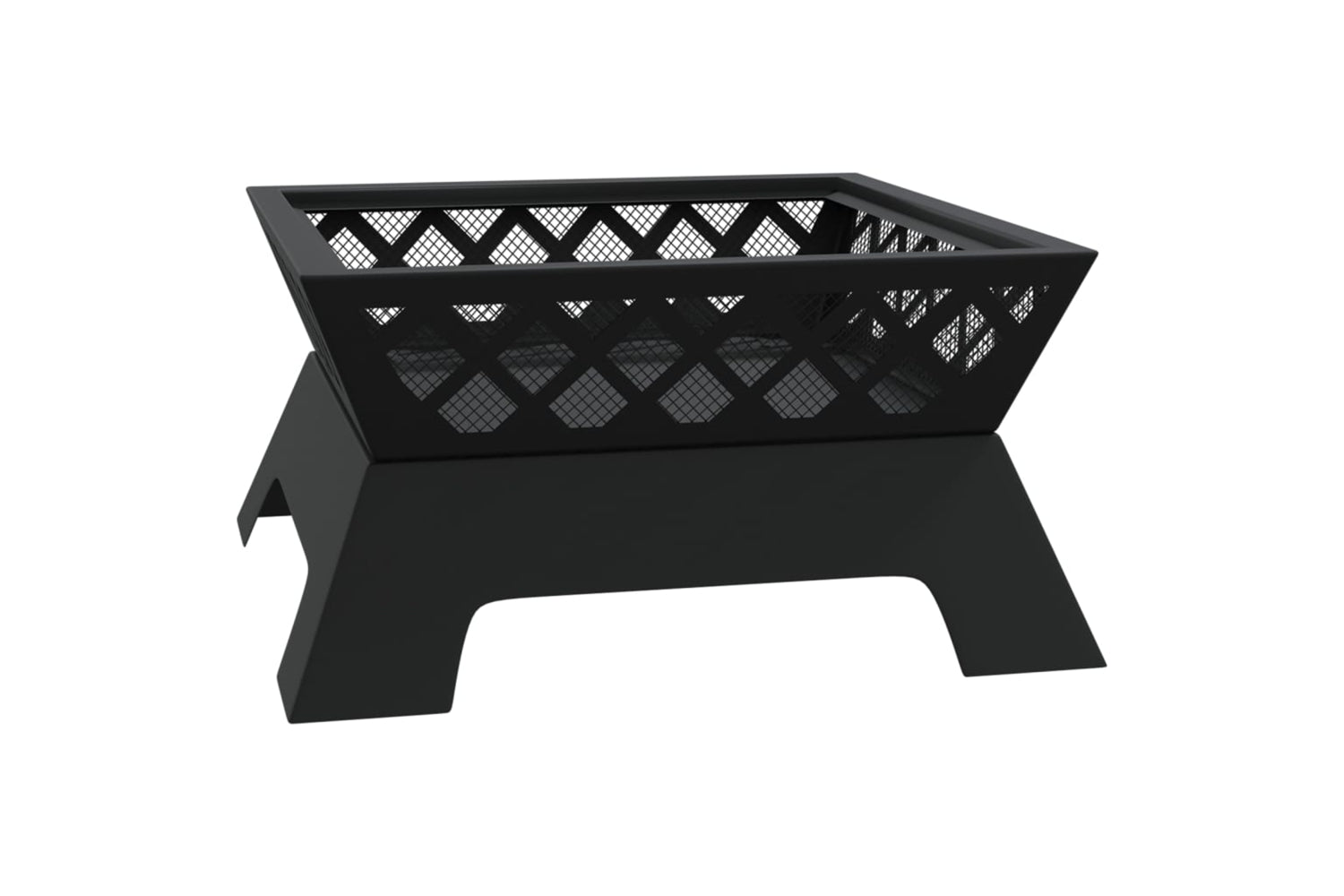 vidaXL 360066 Fire Pit With Poker 50cm Xxl Steel-4