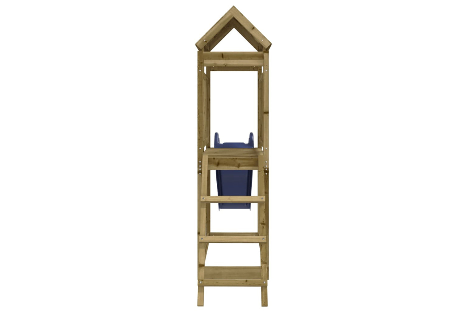 Vidaxl 3155866 Playhouse With Slide Ladder Impregnated Wood Pine-7