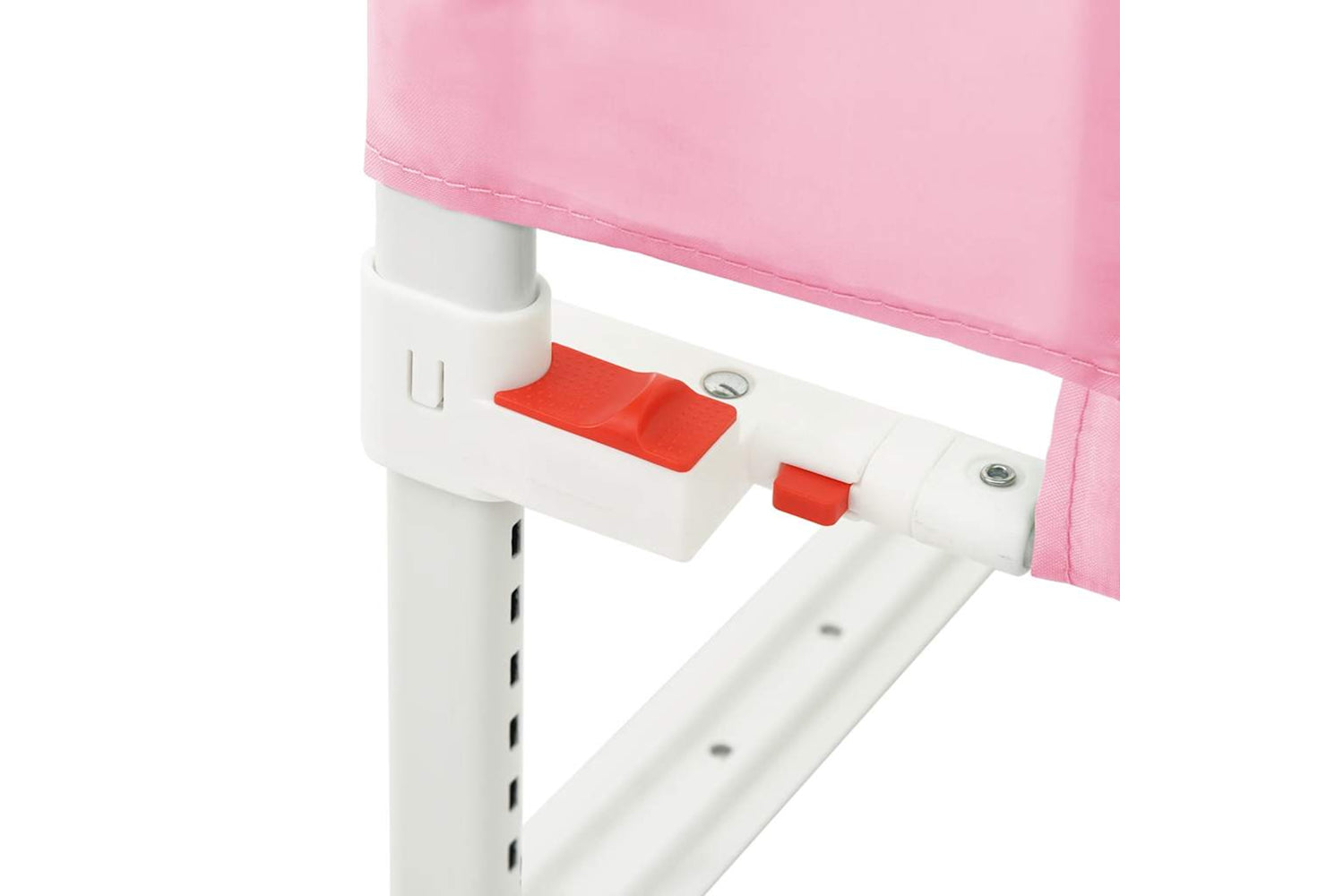 Vidaxl Toddler Safety Bed Rail Pink 140x25 Cm Fabric-7