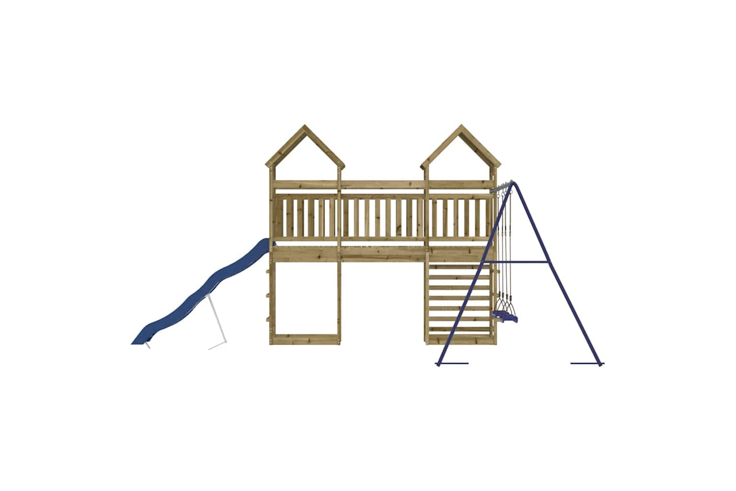 Vidaxl - 3156936 Outdoor Playset Impregnated Wood Pine-5