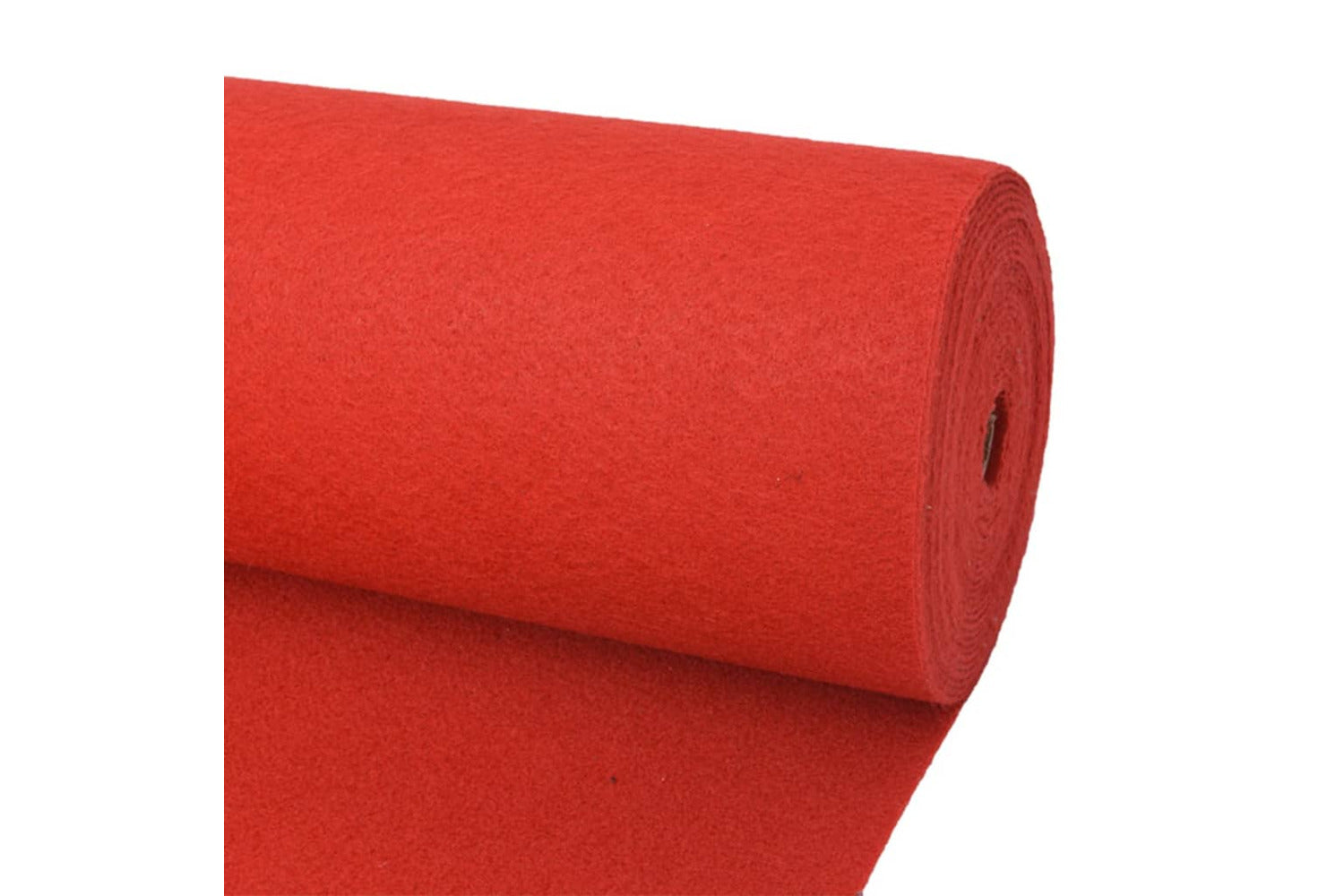 Vidaxl 287678 Exhibition Carpet Plain 1.2x12 M Red