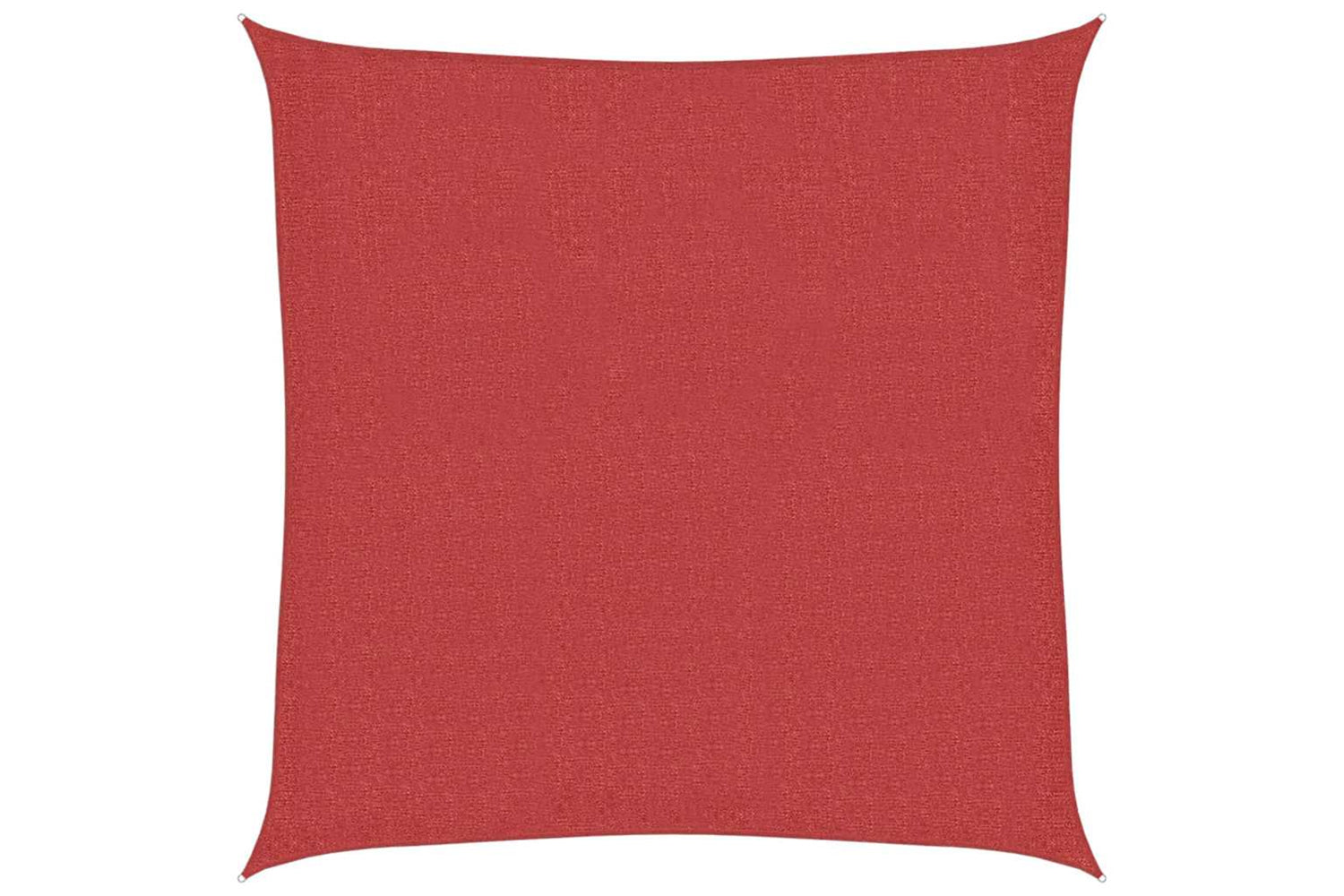 vidaXL 311605 Sunshade Sail 160 G/mÂ² Red 3.6x3.6 M Hdpe