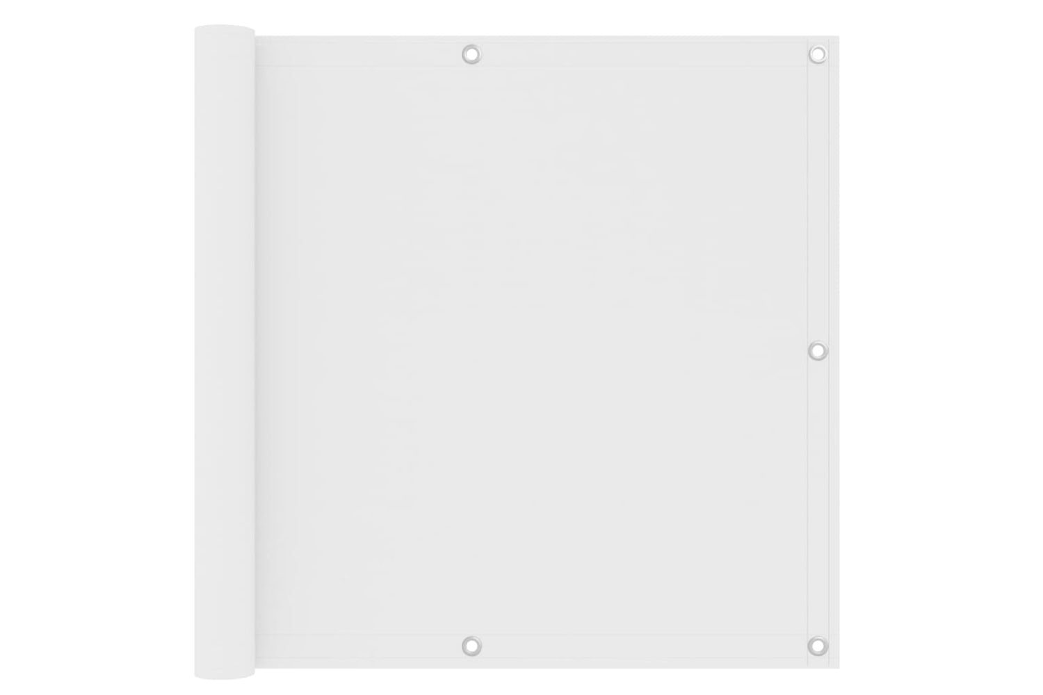 vidaXL 134894 Balcony Screen White 90x500cm Oxford Fabric