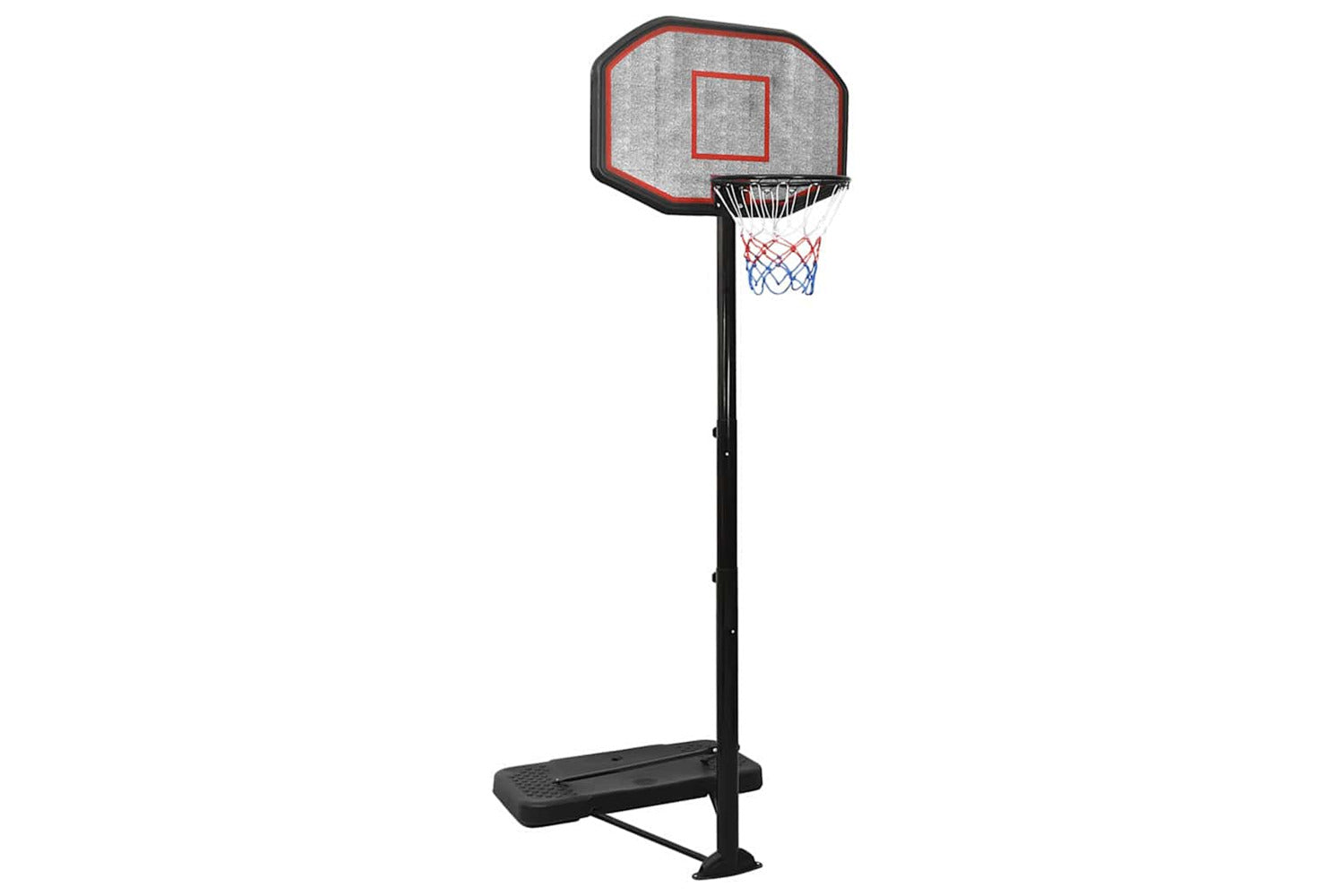 Vidaxl Basketball Stand Black 258-363 Cm Polyethene-2