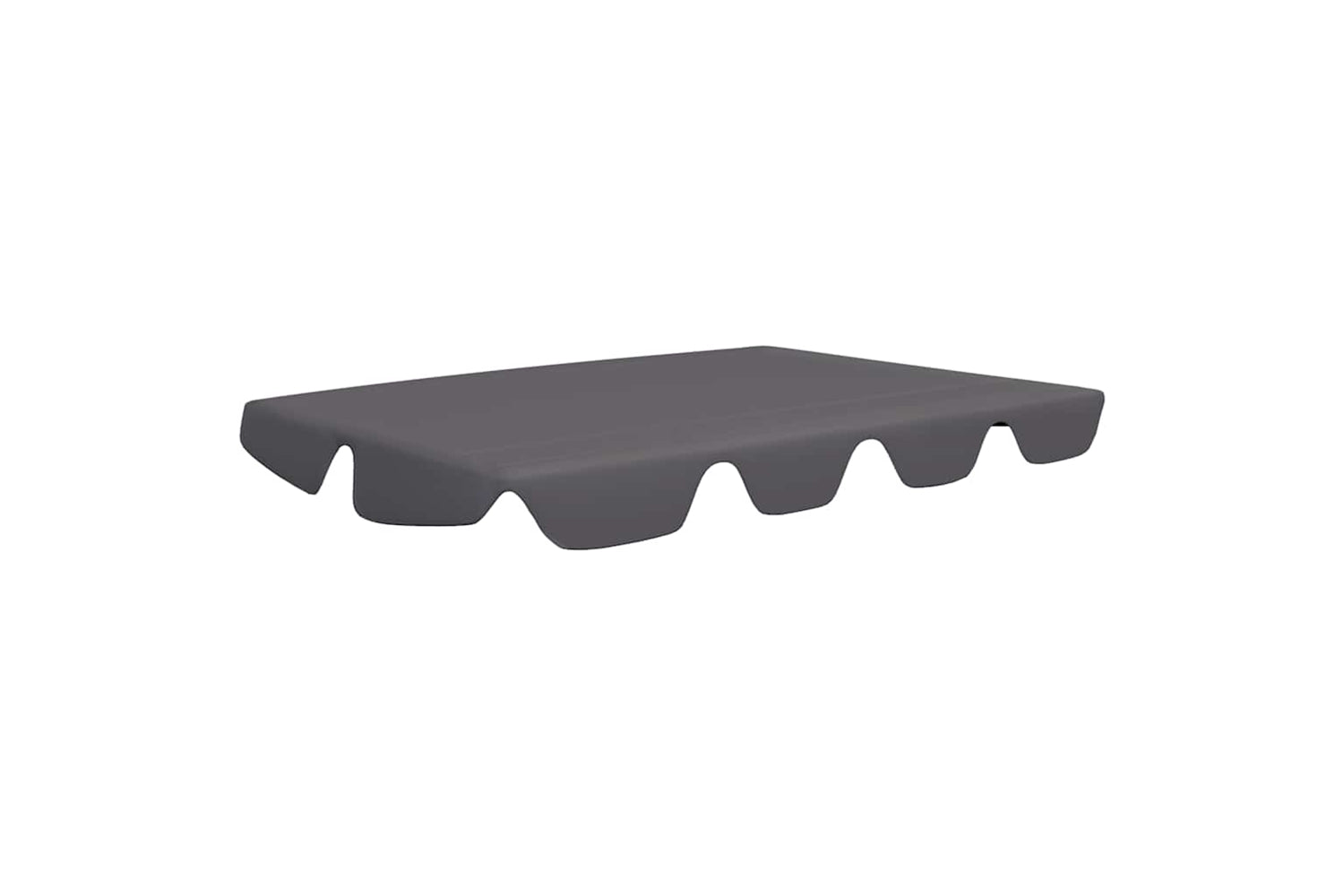 Vidaxl Replacement Canopy For Garden Swing Anthracite 150/130x105/70cm