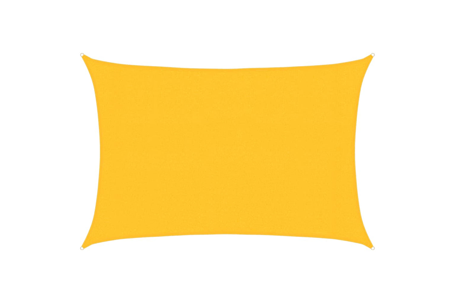 Vidaxl 311568 Sunshade Sail 160 G/mâ² Yellow 3x4.5 M Hdpe