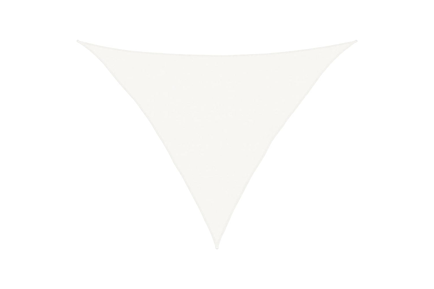 vidaXL 311265 Sunshade Sail 160 G/mÂ² White 5x5x6 M Hdpe