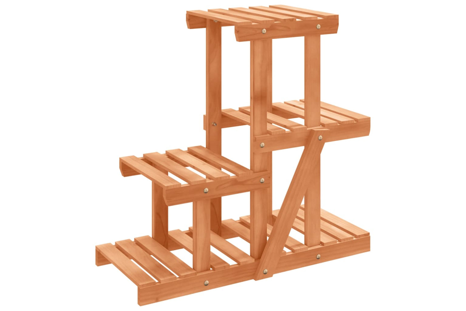 vidaXL 362870 Flower Stand 58x25x51cm Solid Wood Fir