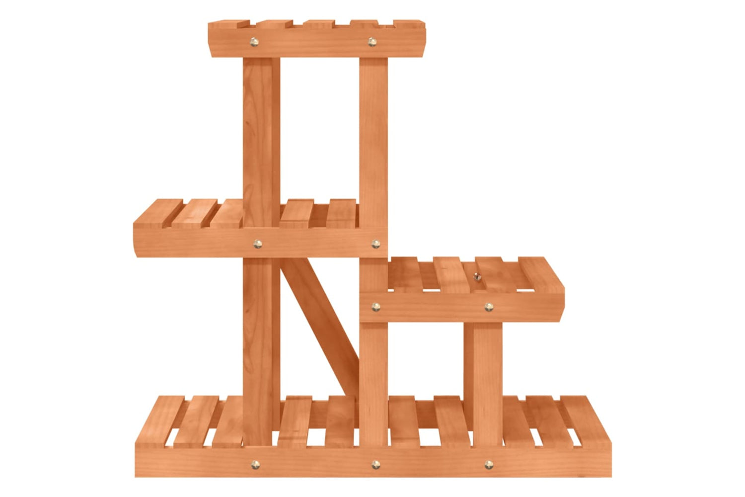 vidaXL 362870 Flower Stand 58x25x51cm Solid Wood Fir-3