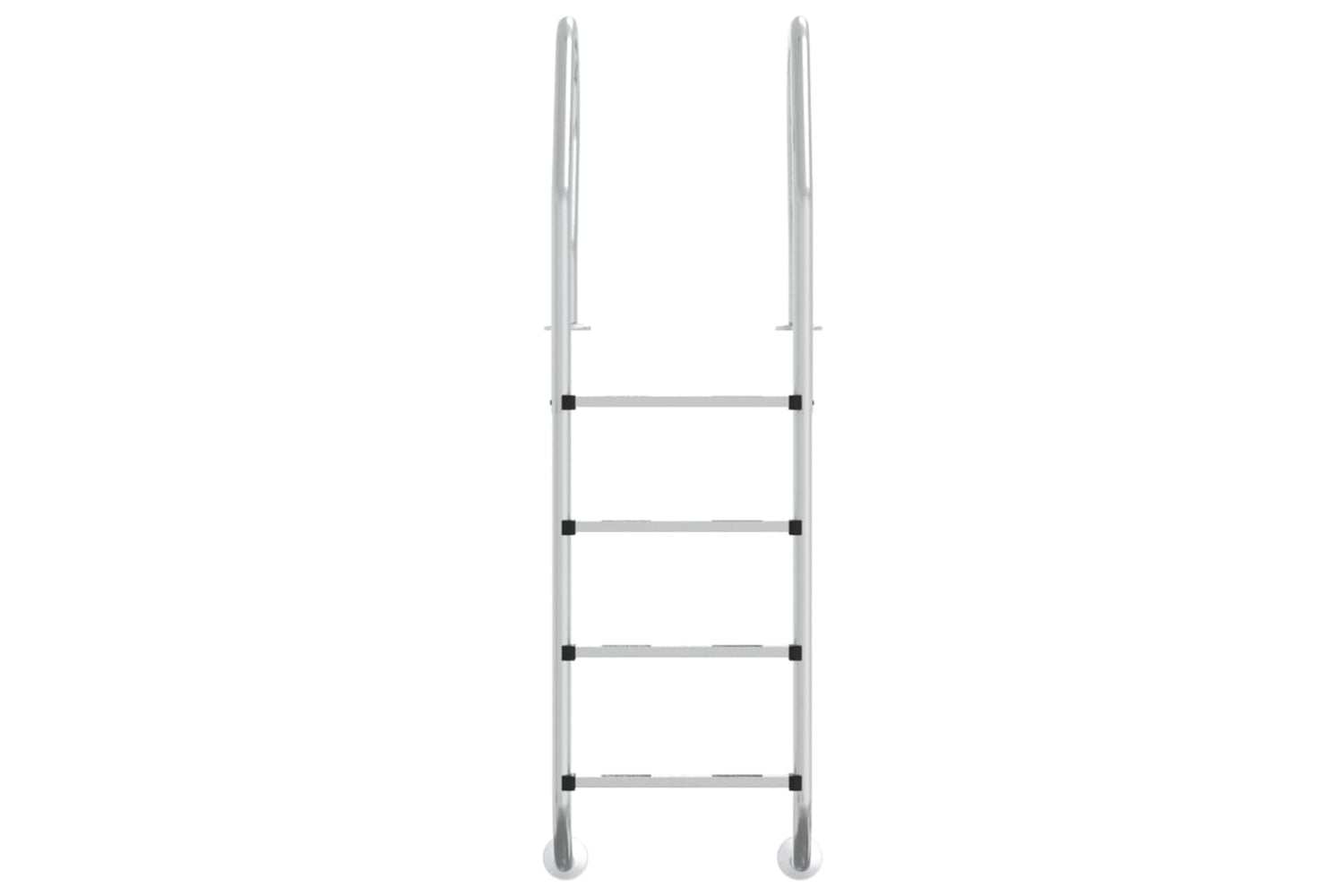 vidaXL 93462 Pool Ladder 54x38x184.5cm 304 Stainless Steel-2