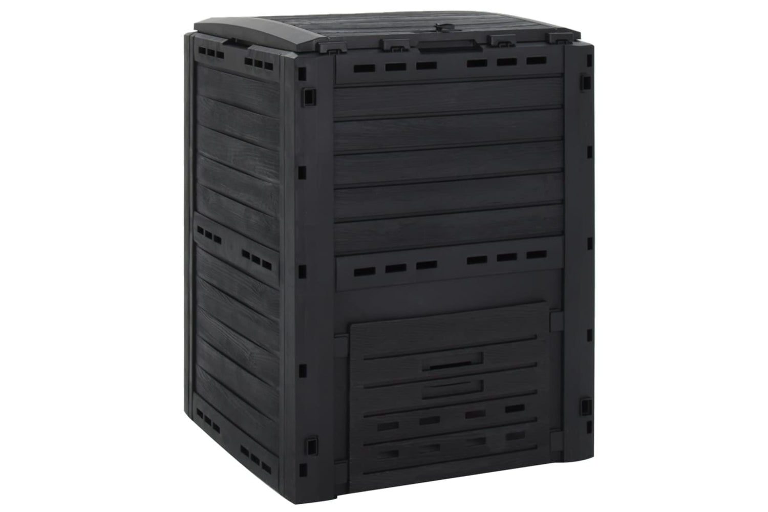 Vidaxl 152202 Garden Composter Black 280 L Polypropylene