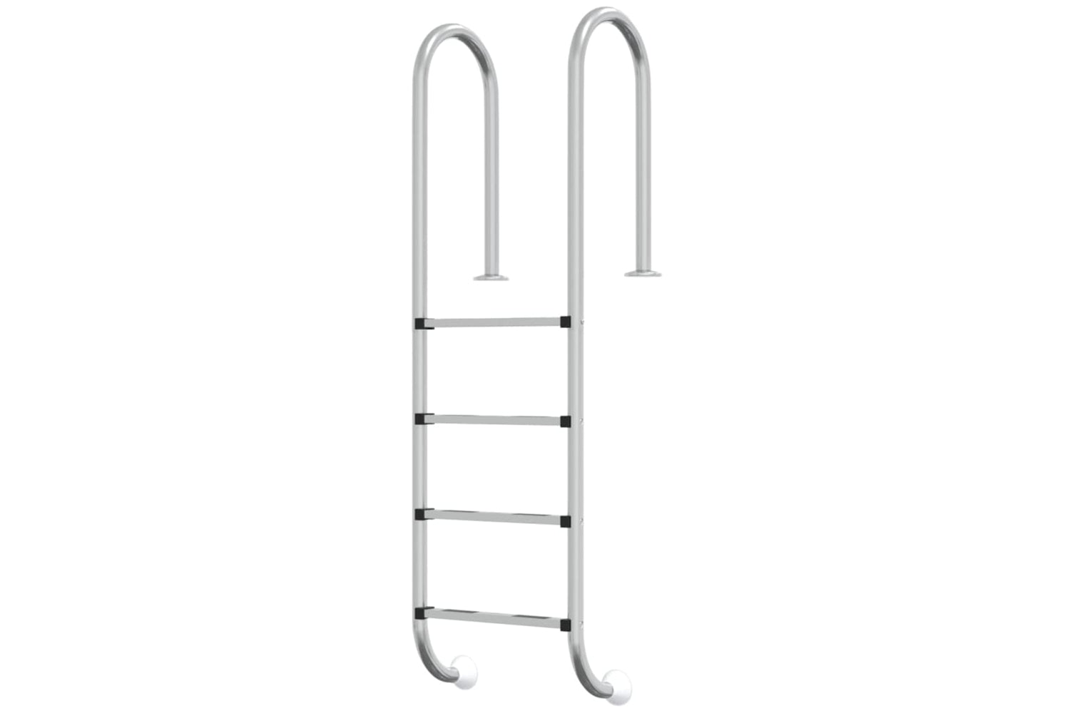 vidaXL 93459 Pool Ladder 54x38x184.5cm 304 Stainless Steel