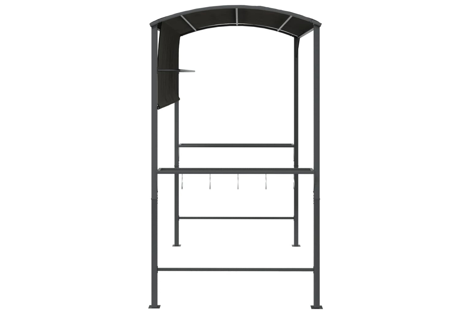 vidaXL 318533 Gazebo With Roof 220x110x200cm Anthracite-3