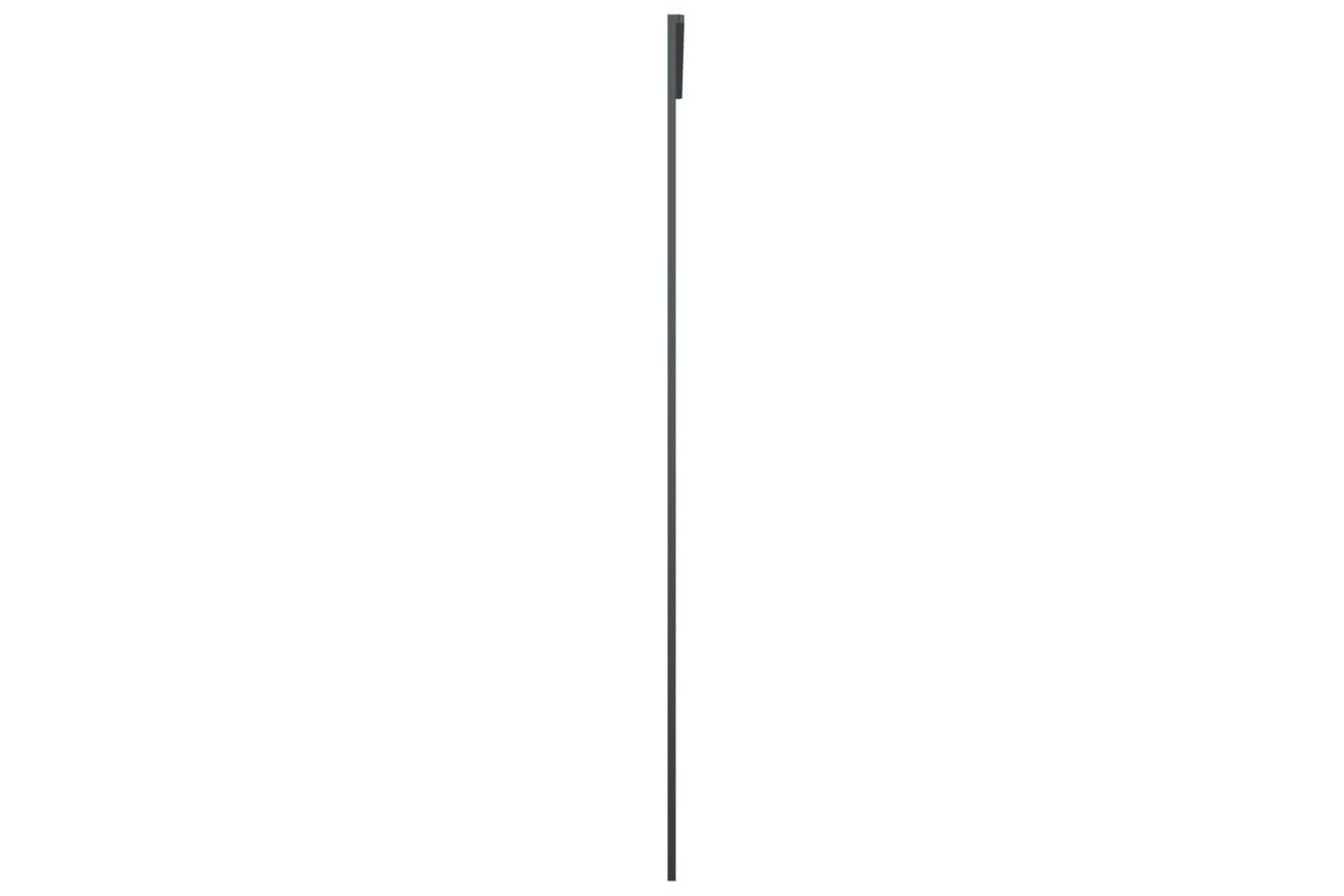 Vidaxl Sliding Door Aluminium And Esg Glass 102.5x205 Cm Black-3